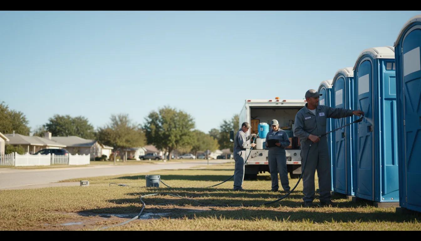 Long-Term Portable Toilet Rental in Peru, IA near me